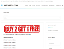 Tablet Screenshot of neomeds.net